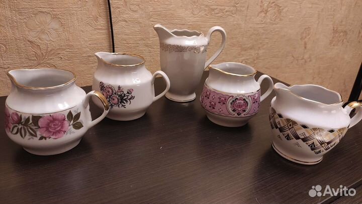 Молочники винтажные