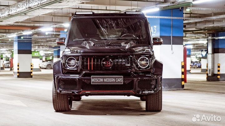 Накладка на капот brabus для Mercedes 463a