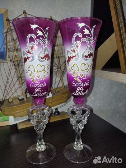 Свадебные фужеры