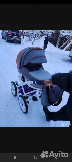 Прогулочная коляска 2 в 1 бу