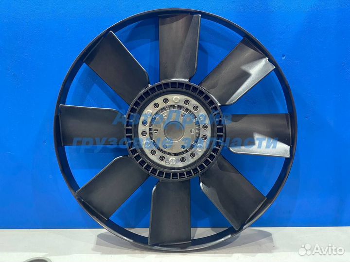 Вентилятор в сборе Камаз 4308 (8 лопастей, ф600 мм