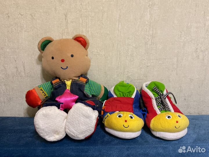 Игрушка K’s kids медвежонок Тедди Teddy Ботинки