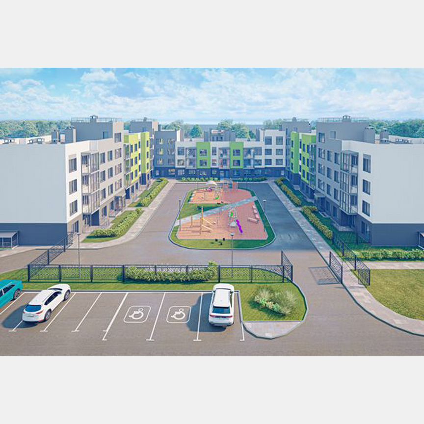 3-к. квартира, 79,7 м², 4/4 эт.