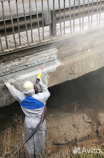 Пескоструйная обработка с выездом