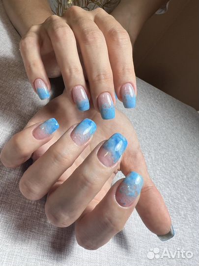 Маникюр с покрытием