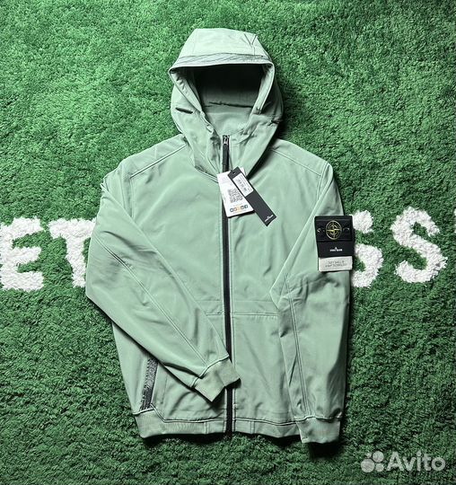 Stone island куртка ветровка soft shell r оригинал