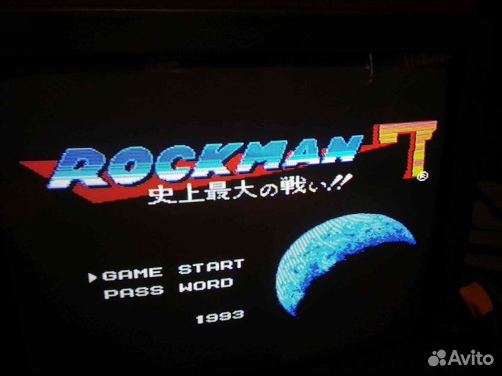 Картридж для Dendy Rockman 7