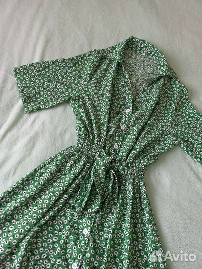 Платье миди летнее