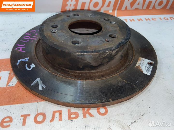 Диск тормозной задний Honda Accord 8 рест. 2012