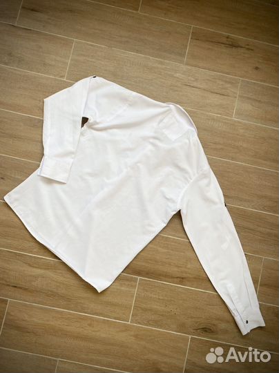 Рубашка школьная белая для мальчика 164