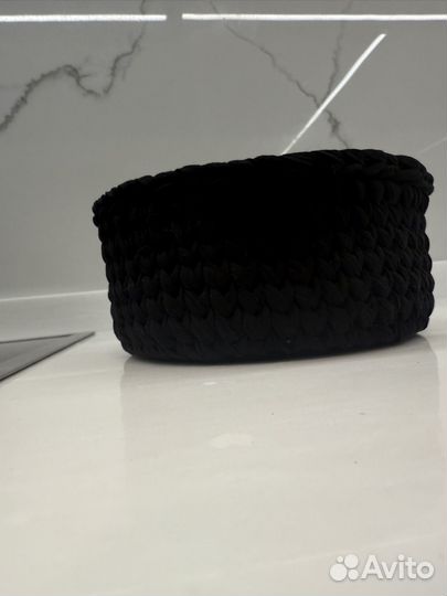 Корзина из трикотажной пряжи