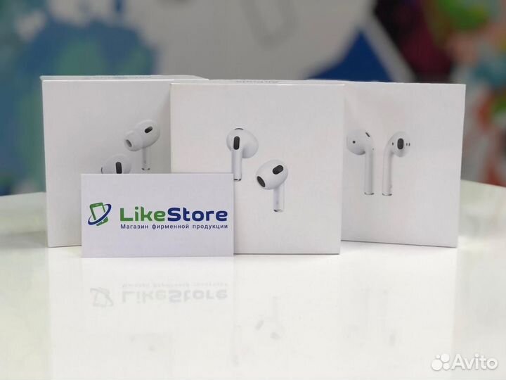 Наушники Air Pods Новые Гарантия