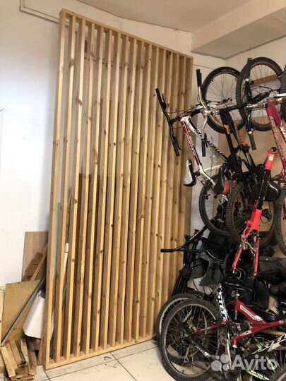 Реечная перегородка