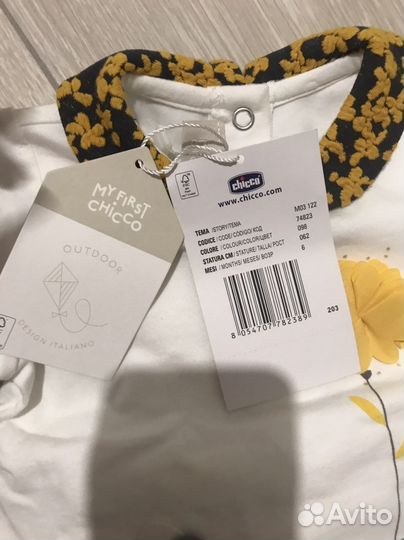 Костюм детский новый на девочку chicco