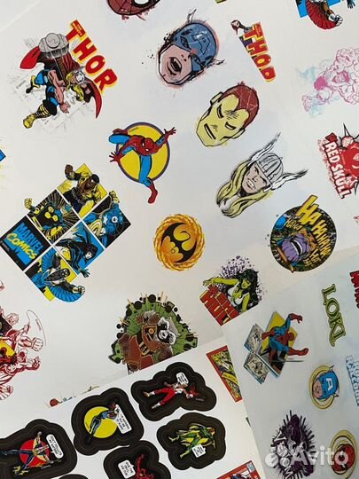 Наклейки Marvel
