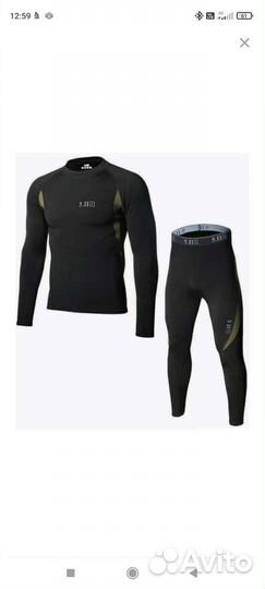 Тактическое термобелье 5.11 с начесом черный/олива