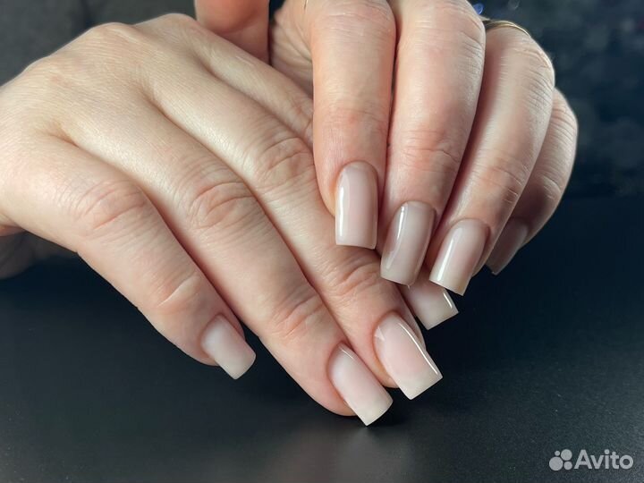 Маникюр с укреплением