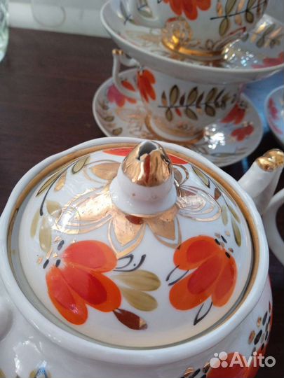 Чайный сервиз Вербилки- Маки