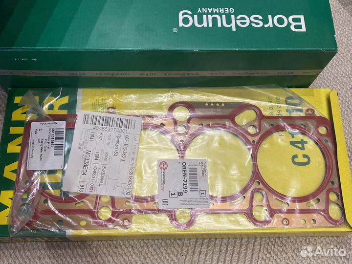 Прокладка гбц vag 06F103383J