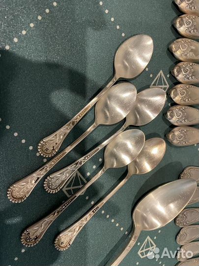 Столовые приборы мельхиор СССР