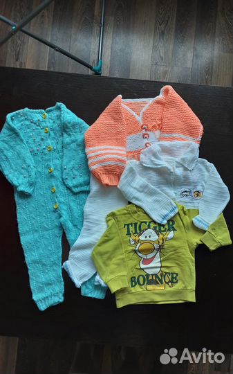 Пакет вещей для девочки от 6 мес до 1,5 лет