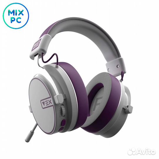 Игровые наушники Red Square V3X RS319 White/Purple