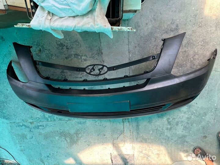 Бампер передний hyundai starex