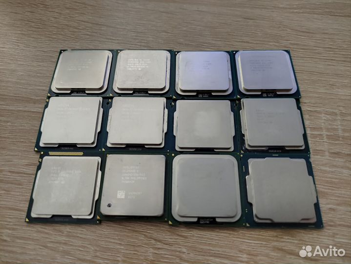 Процессоры intel g4620, i3-2120, e5400, g1610 и др