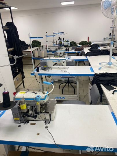 Продажа готового швейного цеха с оборудованием