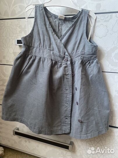 Платье сарафан для девочки 74-86