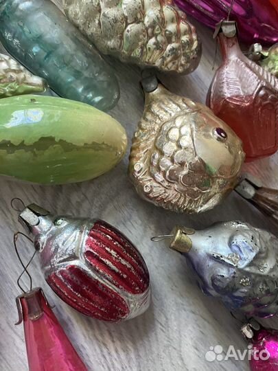 Елочные игрушки СССР одним лотом