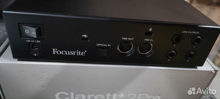 Аудиоинтерфейс focusrite Clarett+ 2Pre (арт. 29962