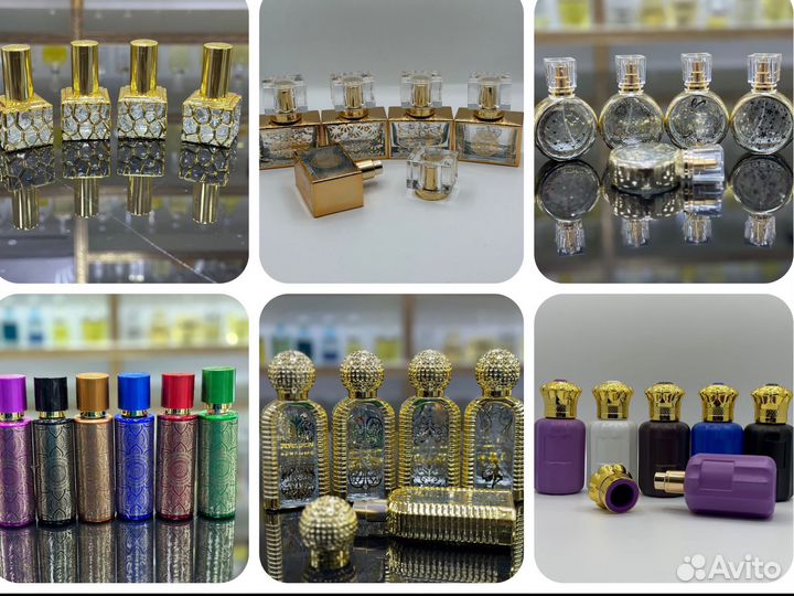 Масляные духи оптом, флаконы