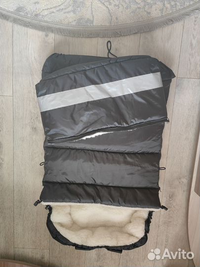 Зимний конверт в коляску до 3 лет