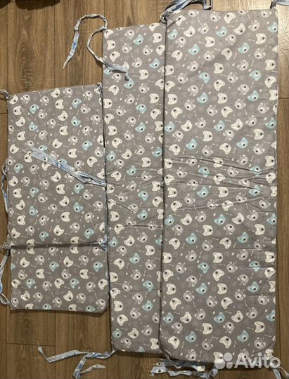 Бортики в детскую кроватку