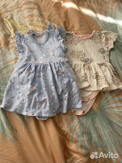 Вещи пакетом на девочку 62