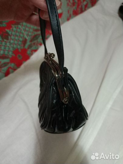 Сумочка - кошелек кожа