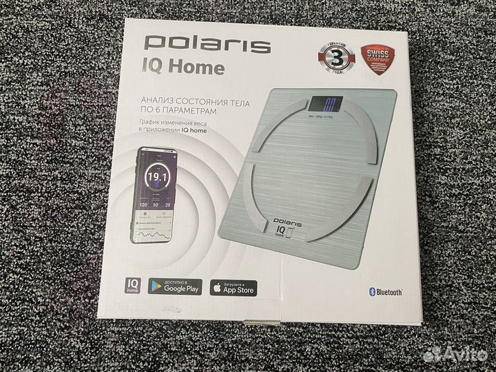 Весы напольные Polaris PWS 1886 IQ Home