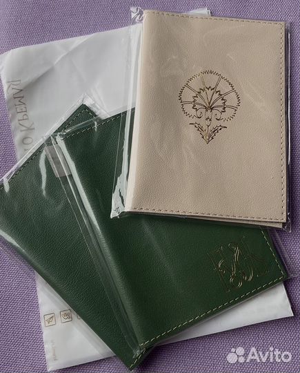 Обложки на паспорт кожаные