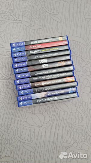 Диски для игры Sony PS4