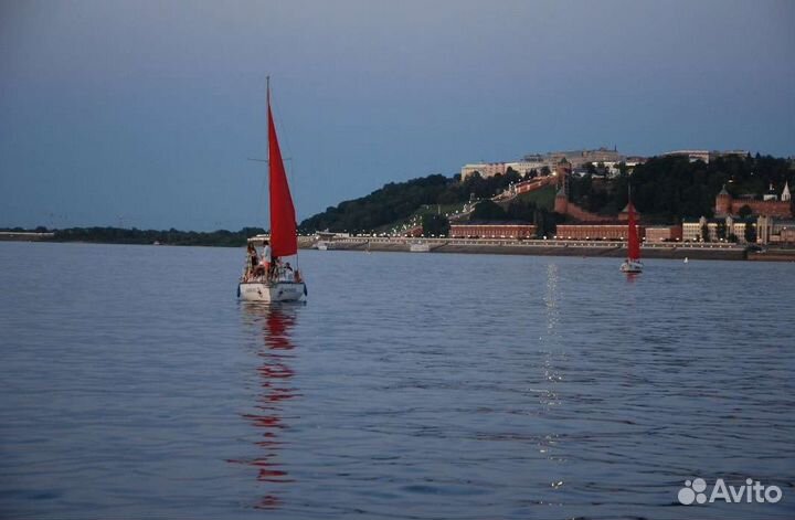 Прогулки 11 человек, дневные, вечерние на яхте