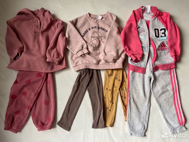 Пакет вещей на девочку 2-3 года 86 92