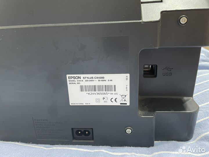 Принтер epson stylus cx4300