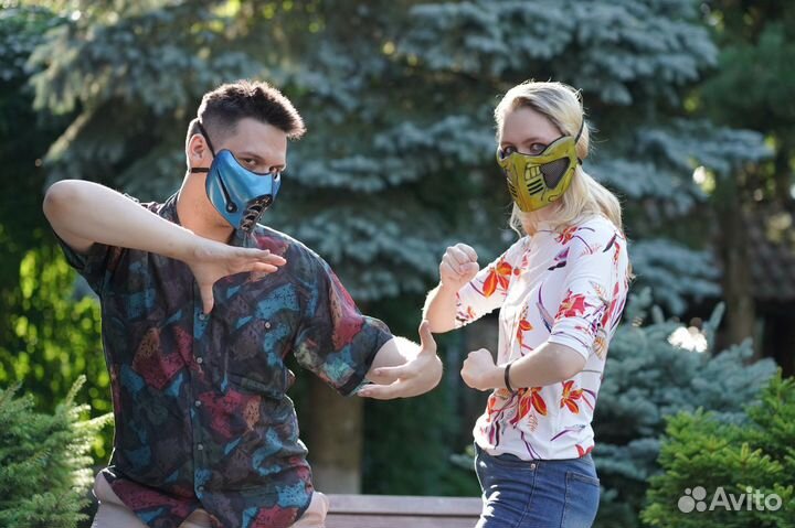 Маска Саб-Зиро / Саб Зиро / Сабзиро Mortal Kombat