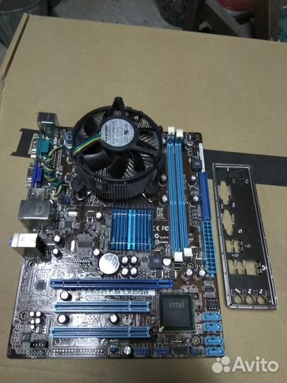 Asus p5g41t, Intel dual-core E5700