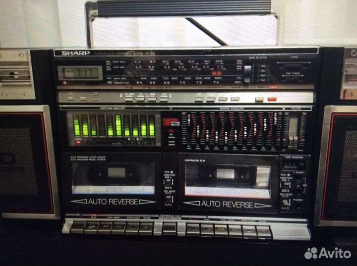 Музык.центр Sharp WF-939 ZP, коллекционный, Япония