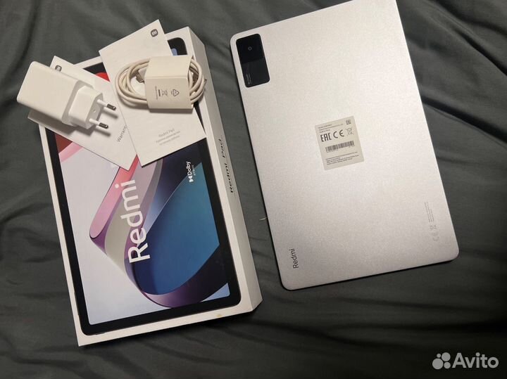 Xiaomi Redmi Pad 4/128 гб, серебряный