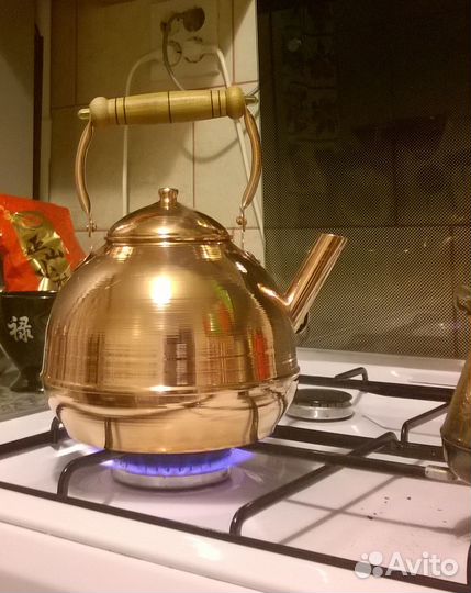 Чайник медный Россия