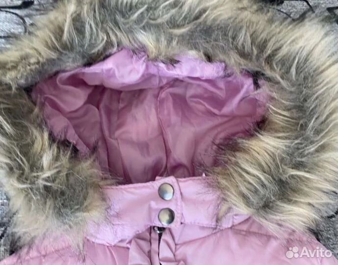 Пуховик на девочек новый демисезонный 116
