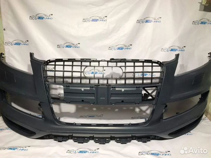 Бампер передний Audi Q7 2009-2015 S-line